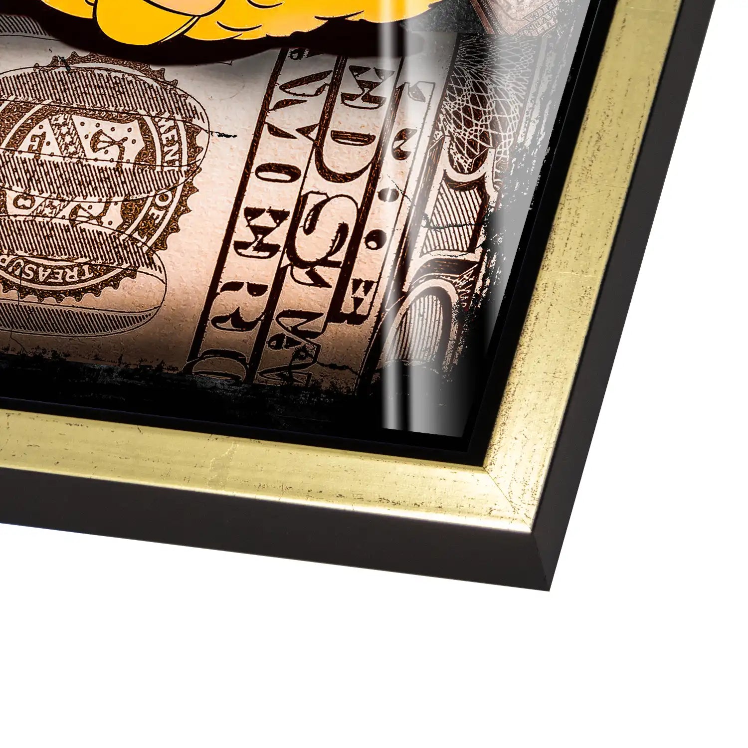 Dagobert Money Style Acrylglas Bild INGALERIE