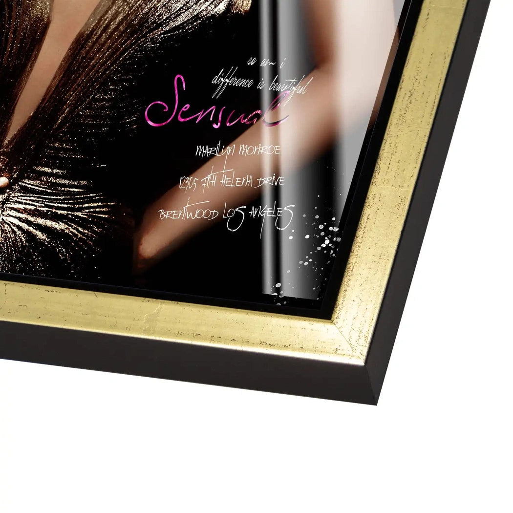 Marilyn Glamour Acrylglas Bild INGALERIE