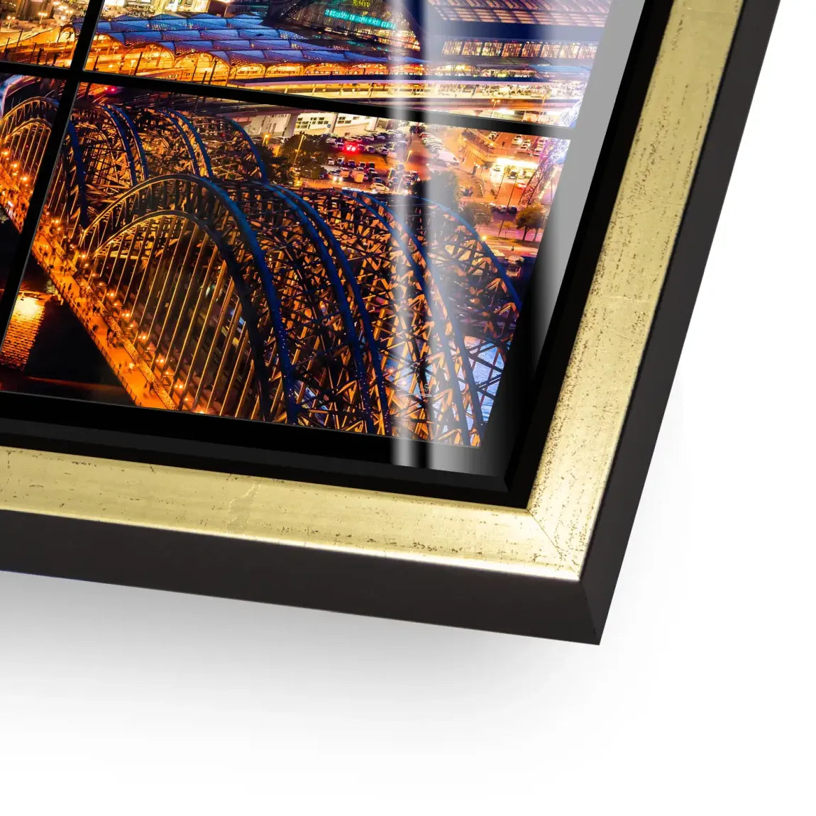 Köln Skyline View Acrylglas Bild