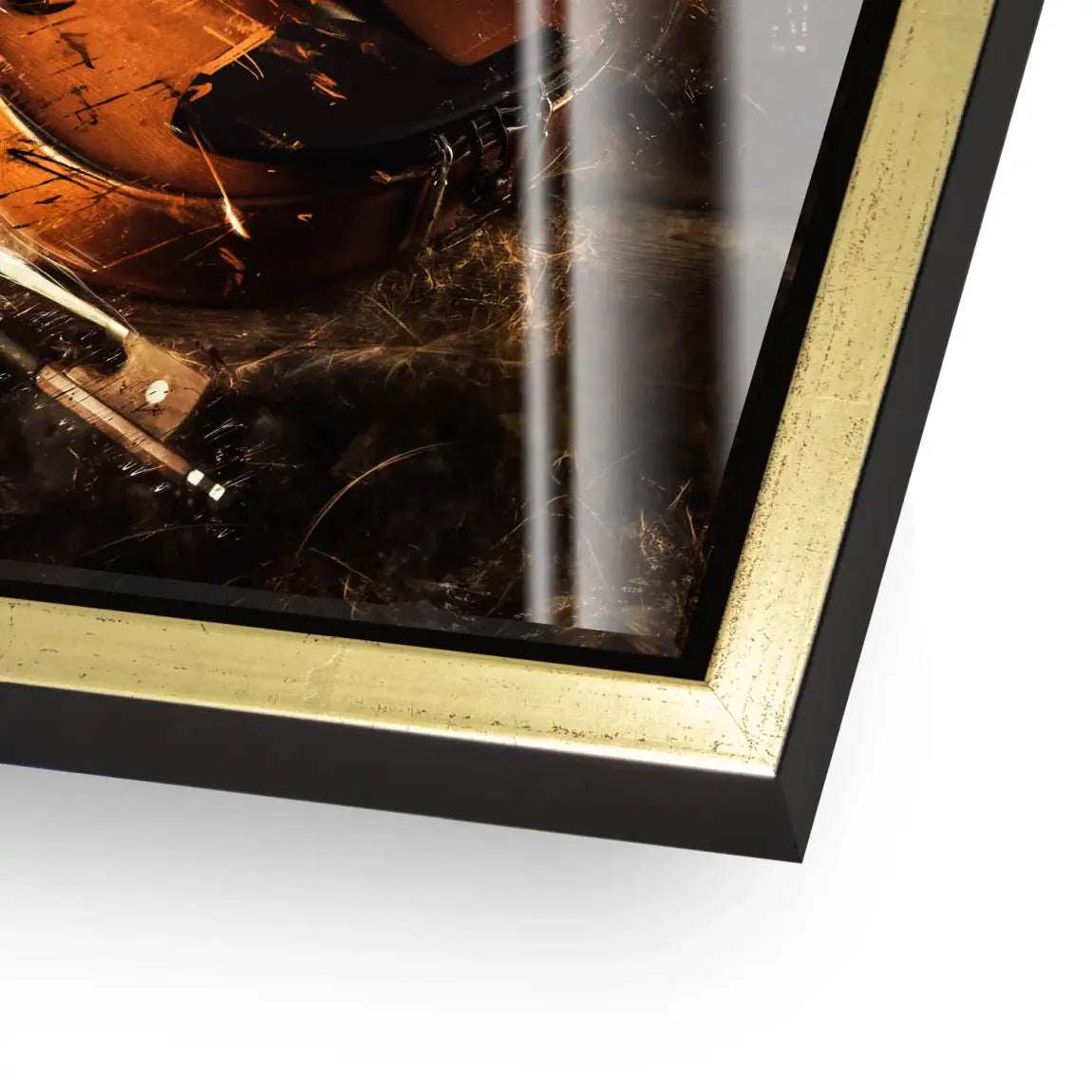 Silent Strings Violine Acrylglas Bild