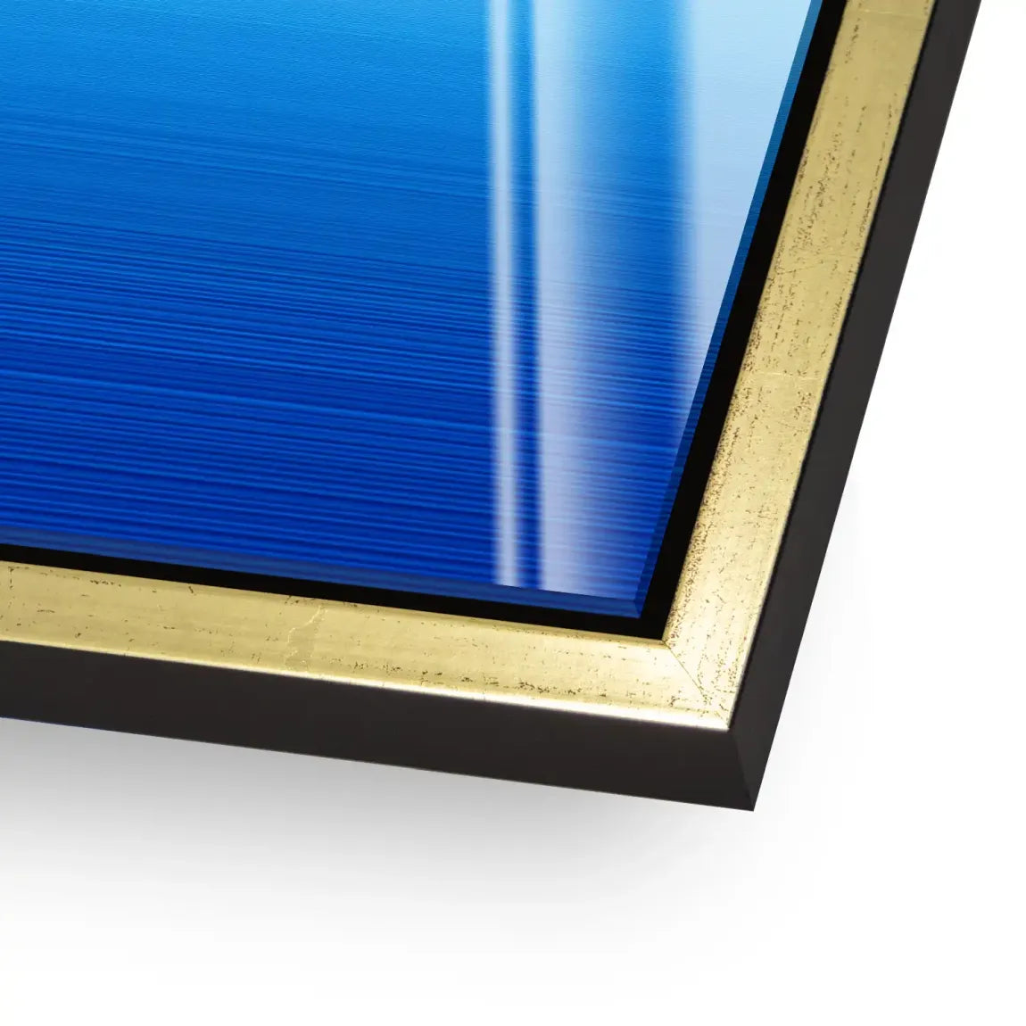 Blauer Horizont Acrylglasbild