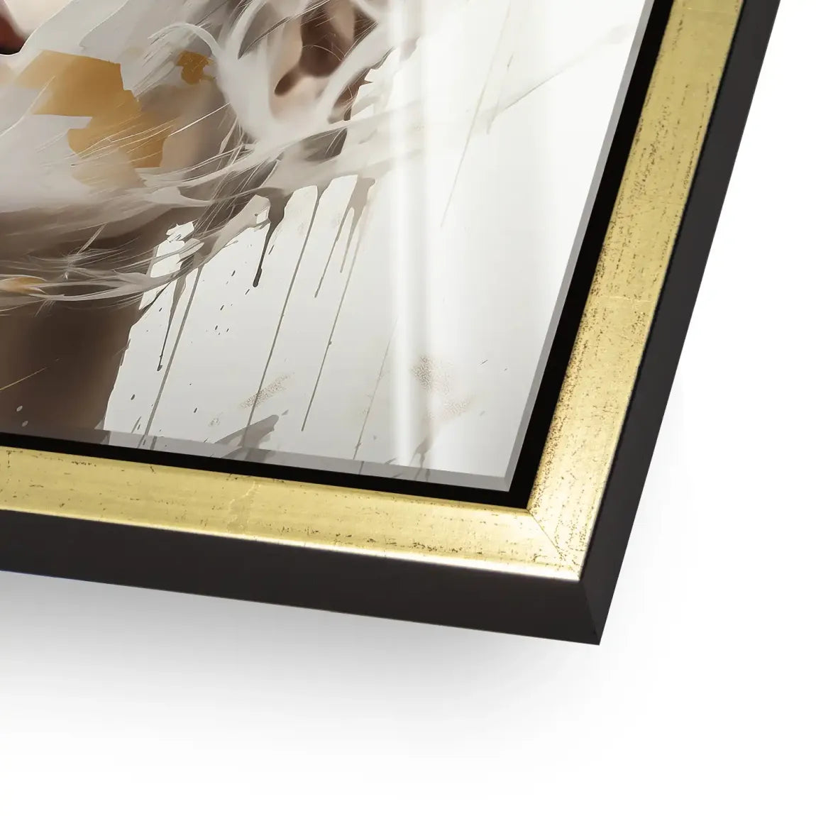 Golden Dreams Acrylglas Bild