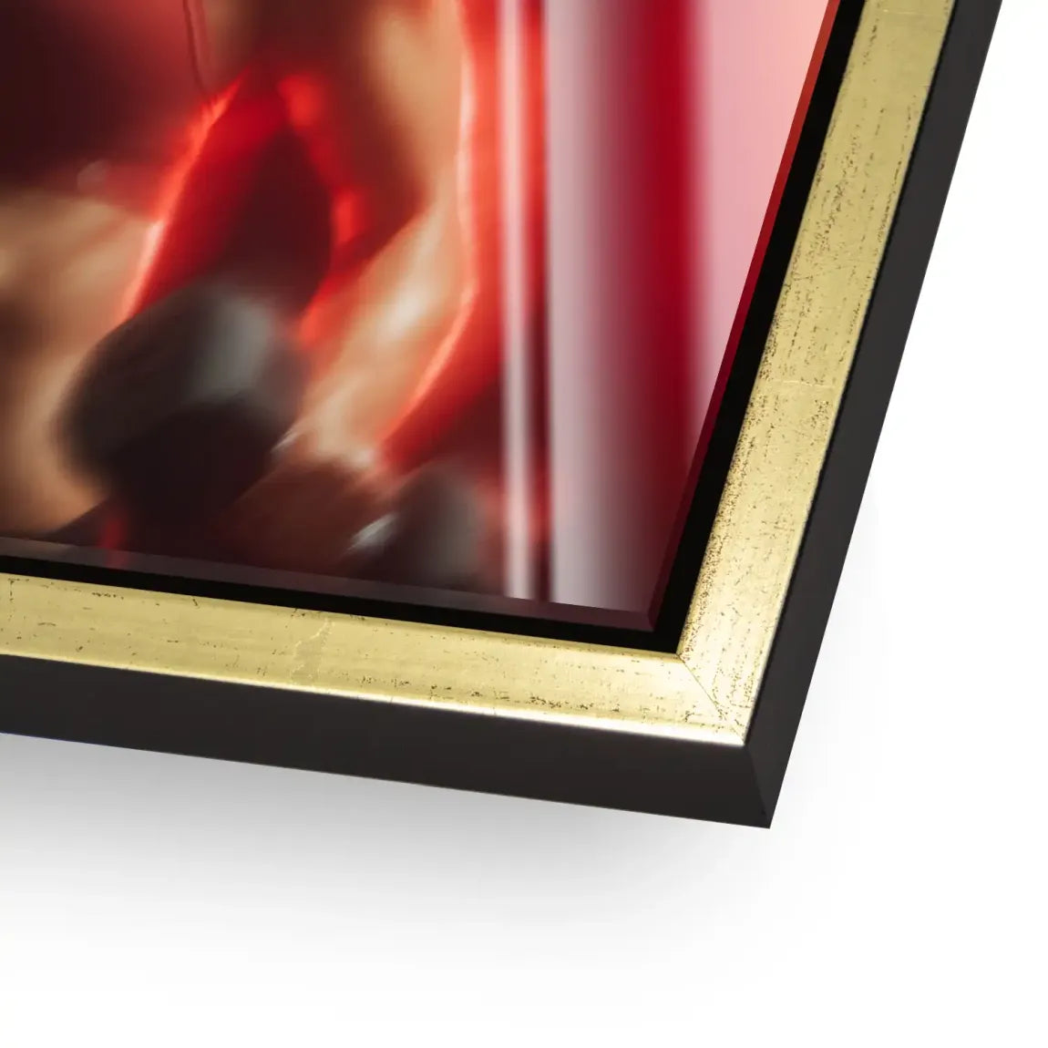 Fitness Motivation Acrylglas Bild