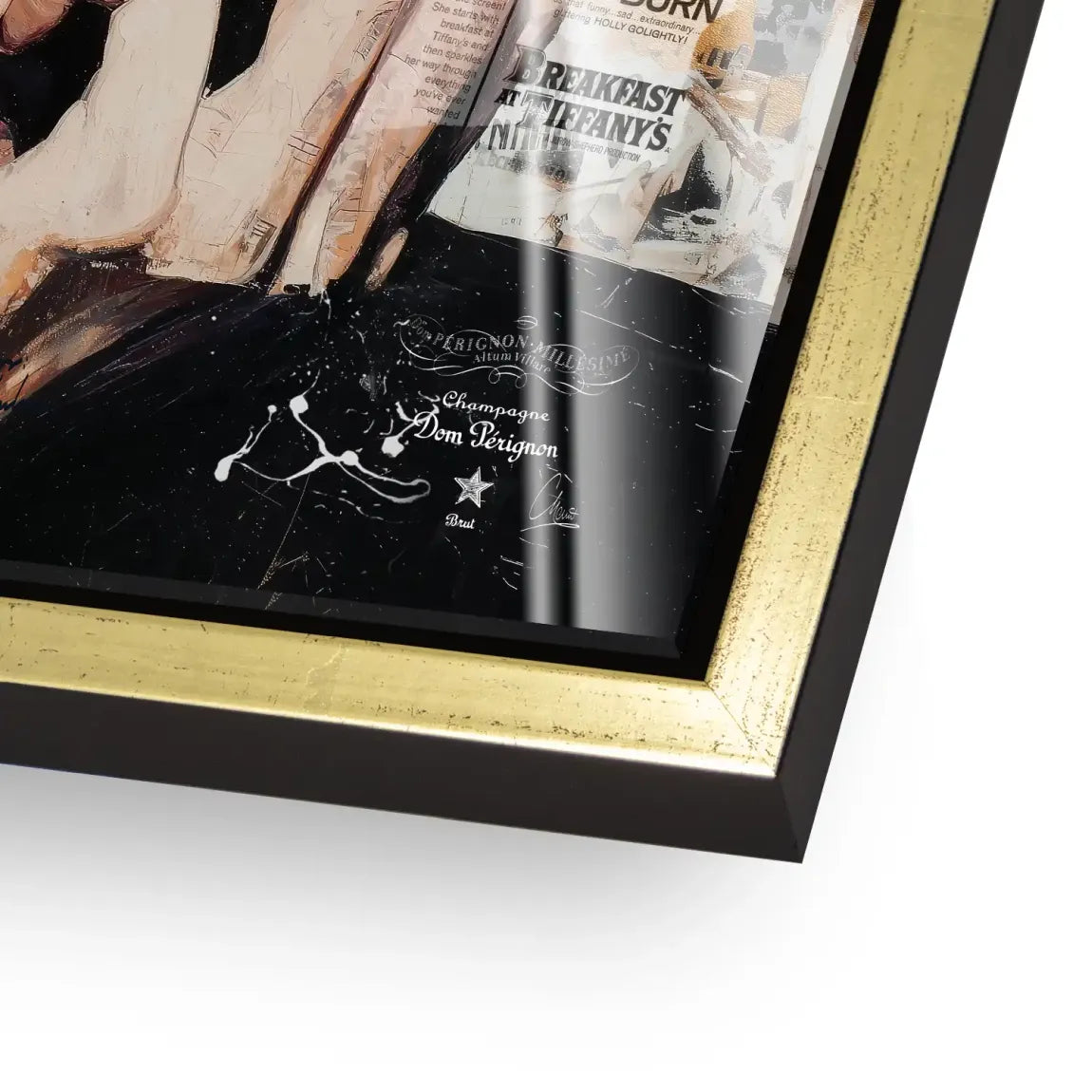 Audrey Pop Art Acrylglas Bild