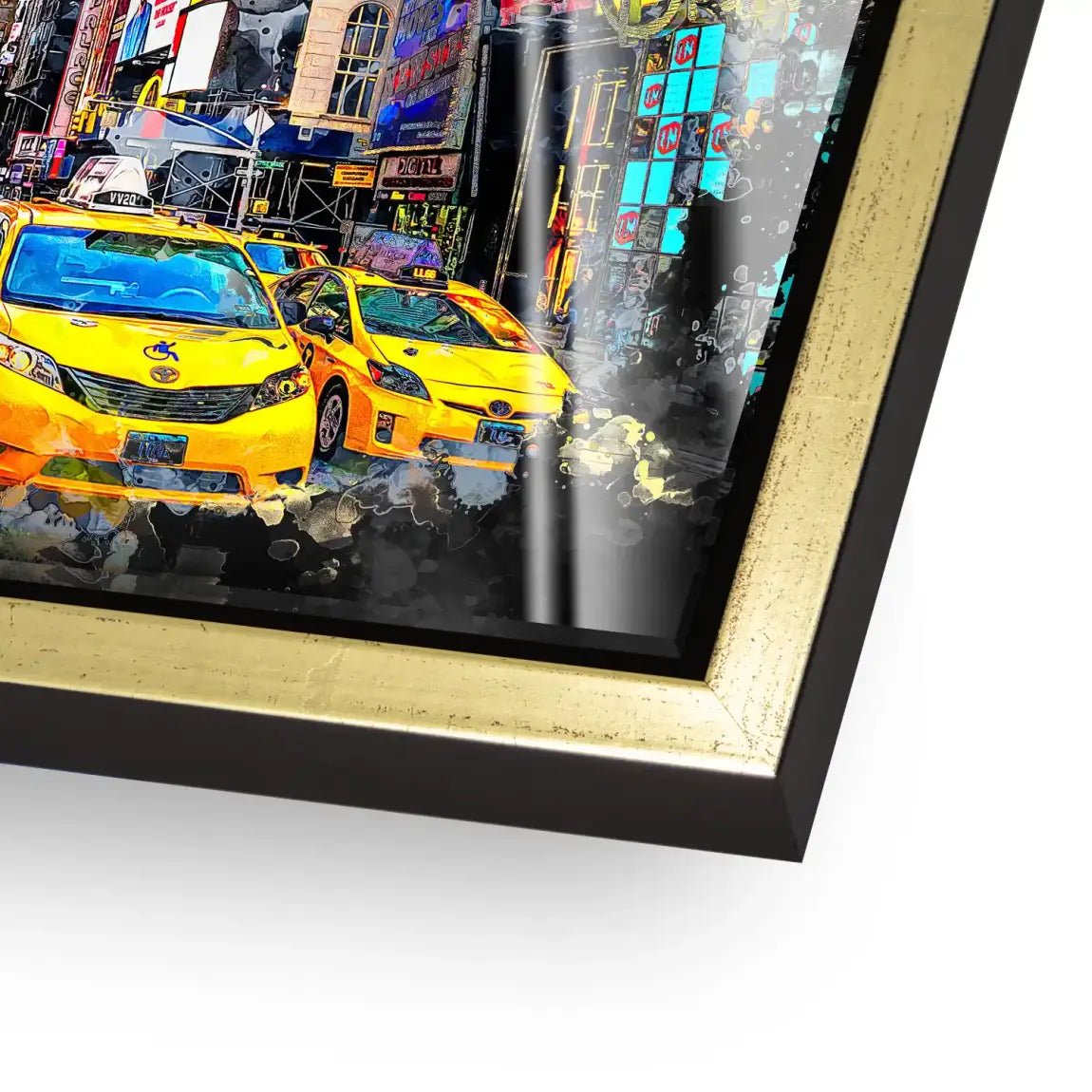 New York Abstrakt Nr.2 Acrylglas Bild INGALERIE