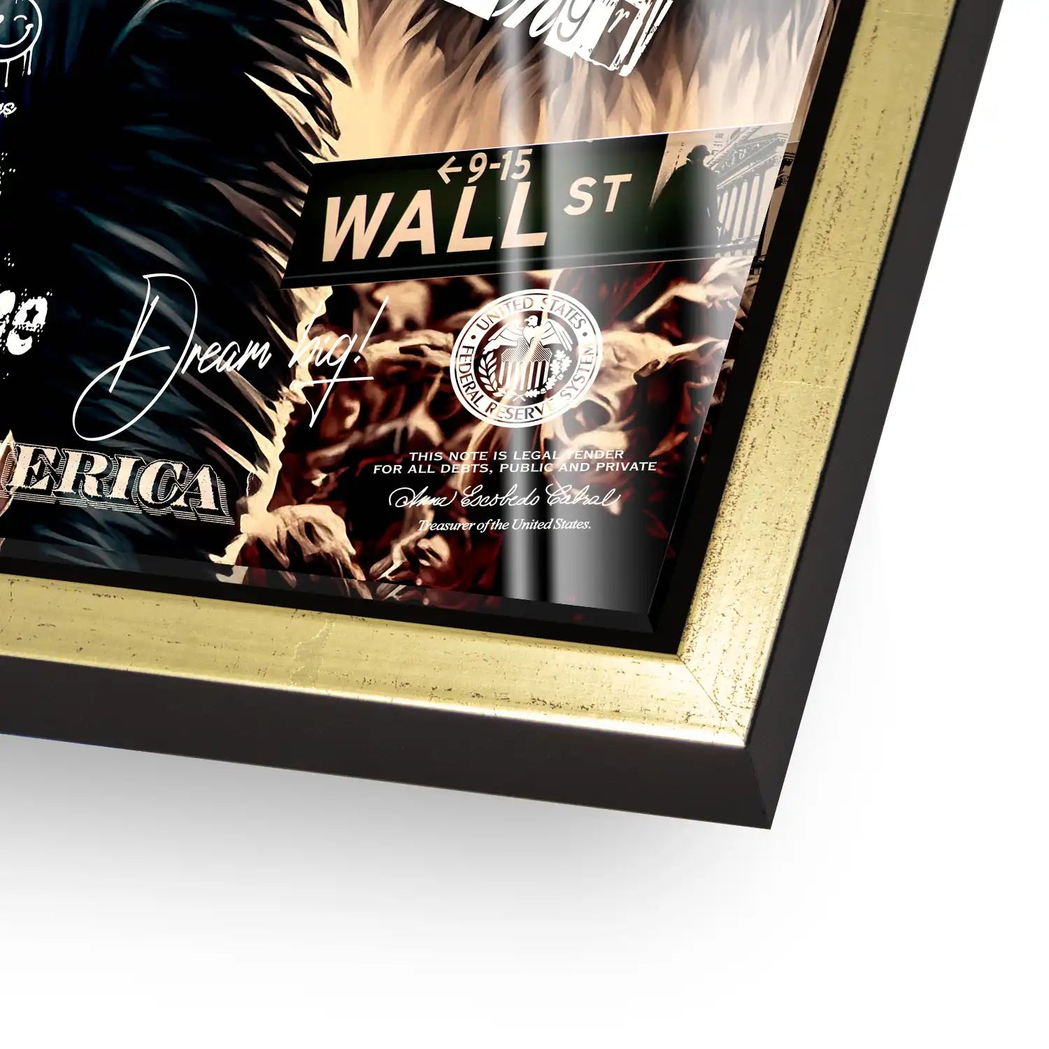 Wolf of Wallstreet Acrylglas Bild INGALERIE