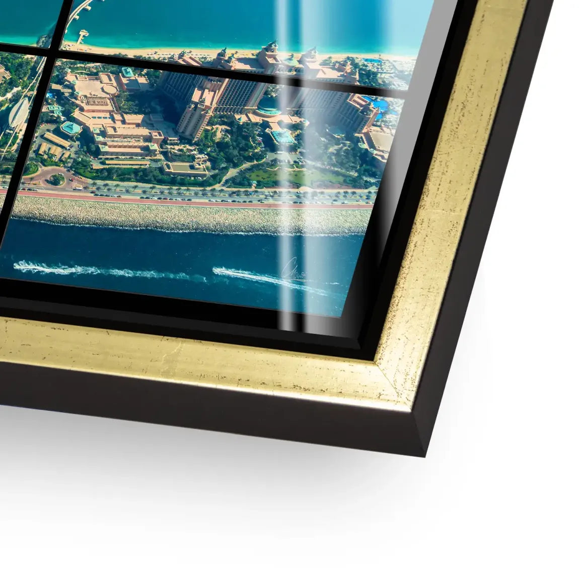 Palm View Dubai Acrylglas Bild