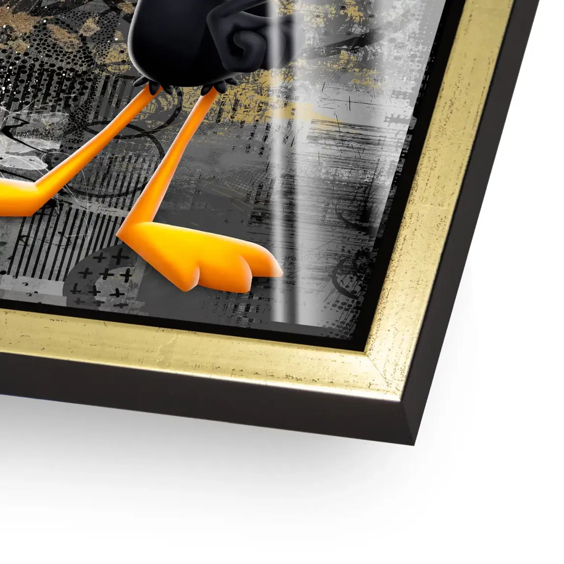 Tweety Duffy Champagner Acrylglasbild