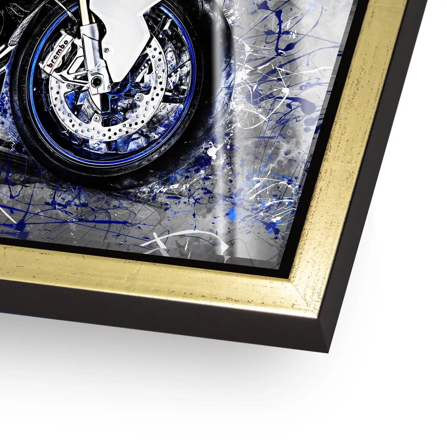 BMW HP2 Abstrakt Style Acrylglas Bild INGALERIE