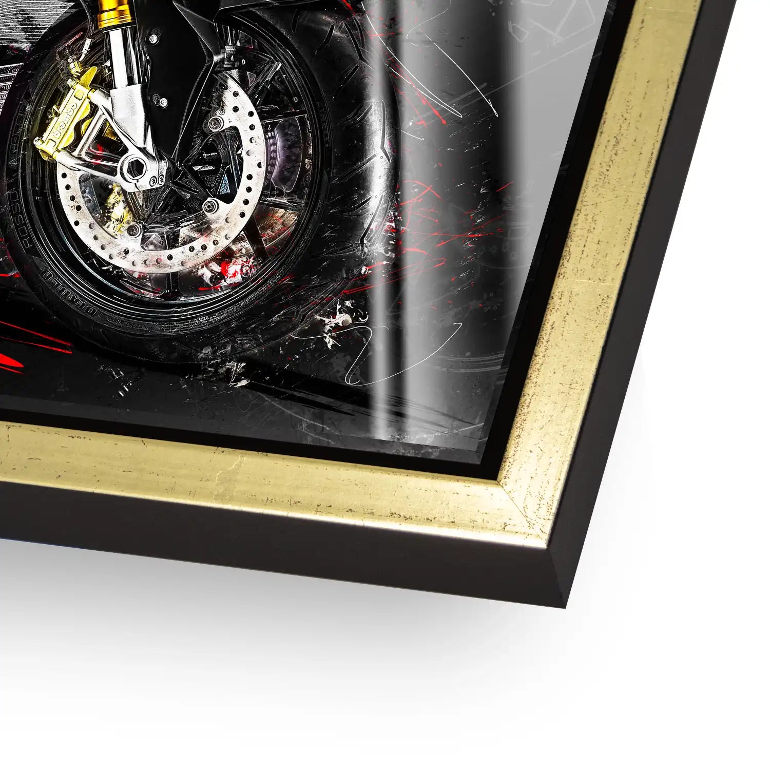 BMW S1000R Abstrakt Acrylglas Bild INGALERIE