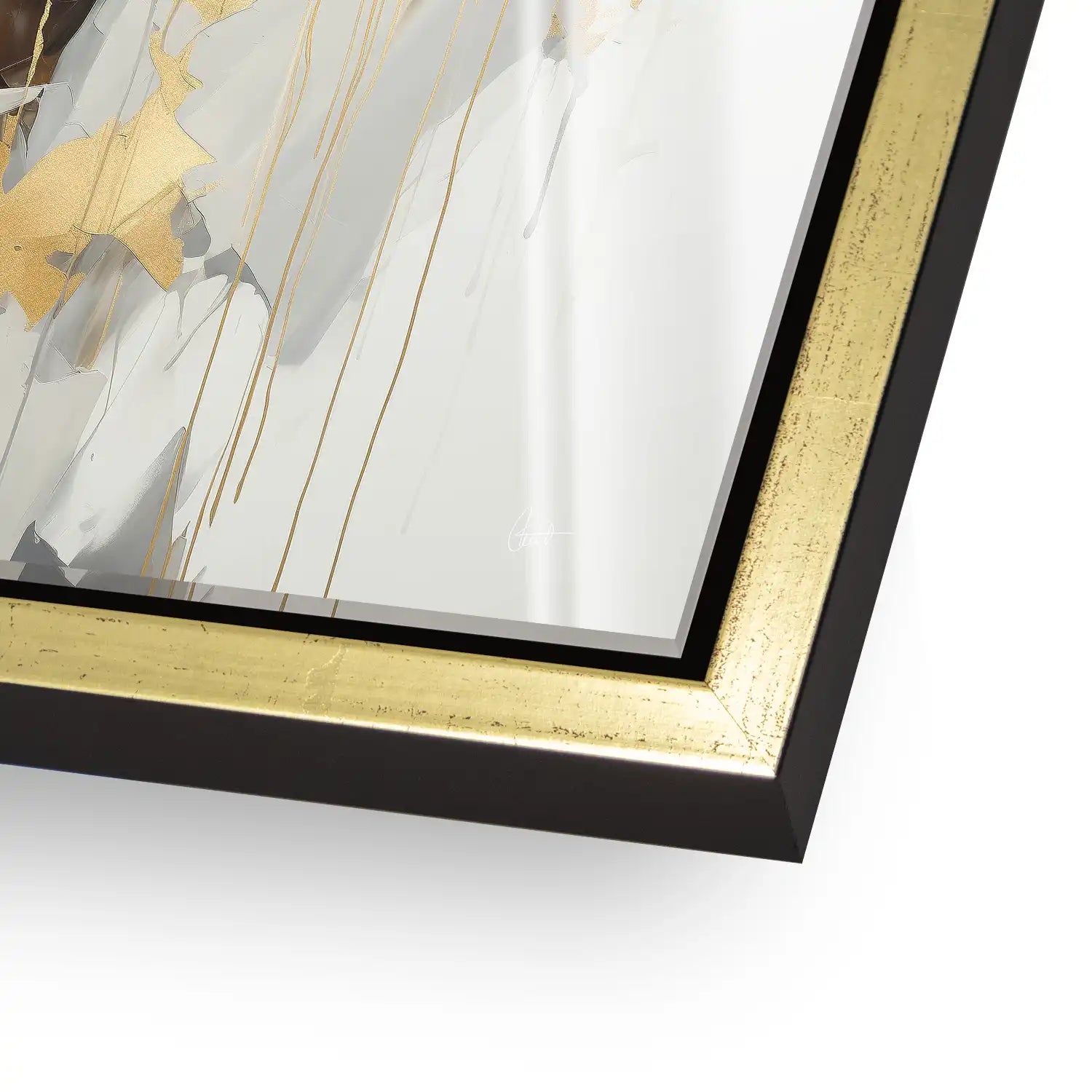 Golden Girl Acrylglas Bild INGALERIE