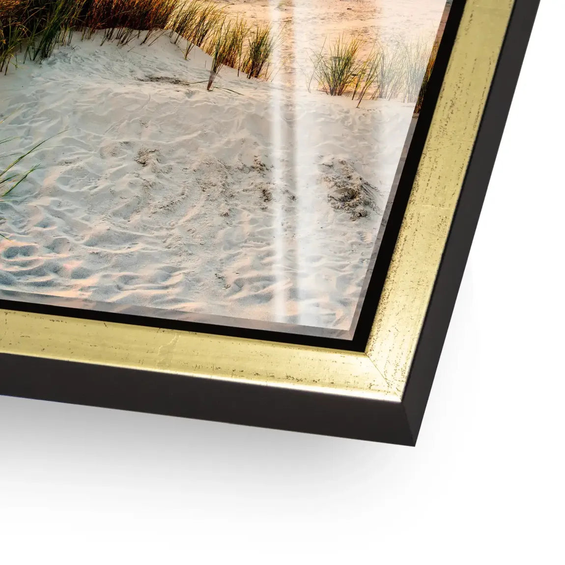 Sunset Dunes Acrylglas Bild