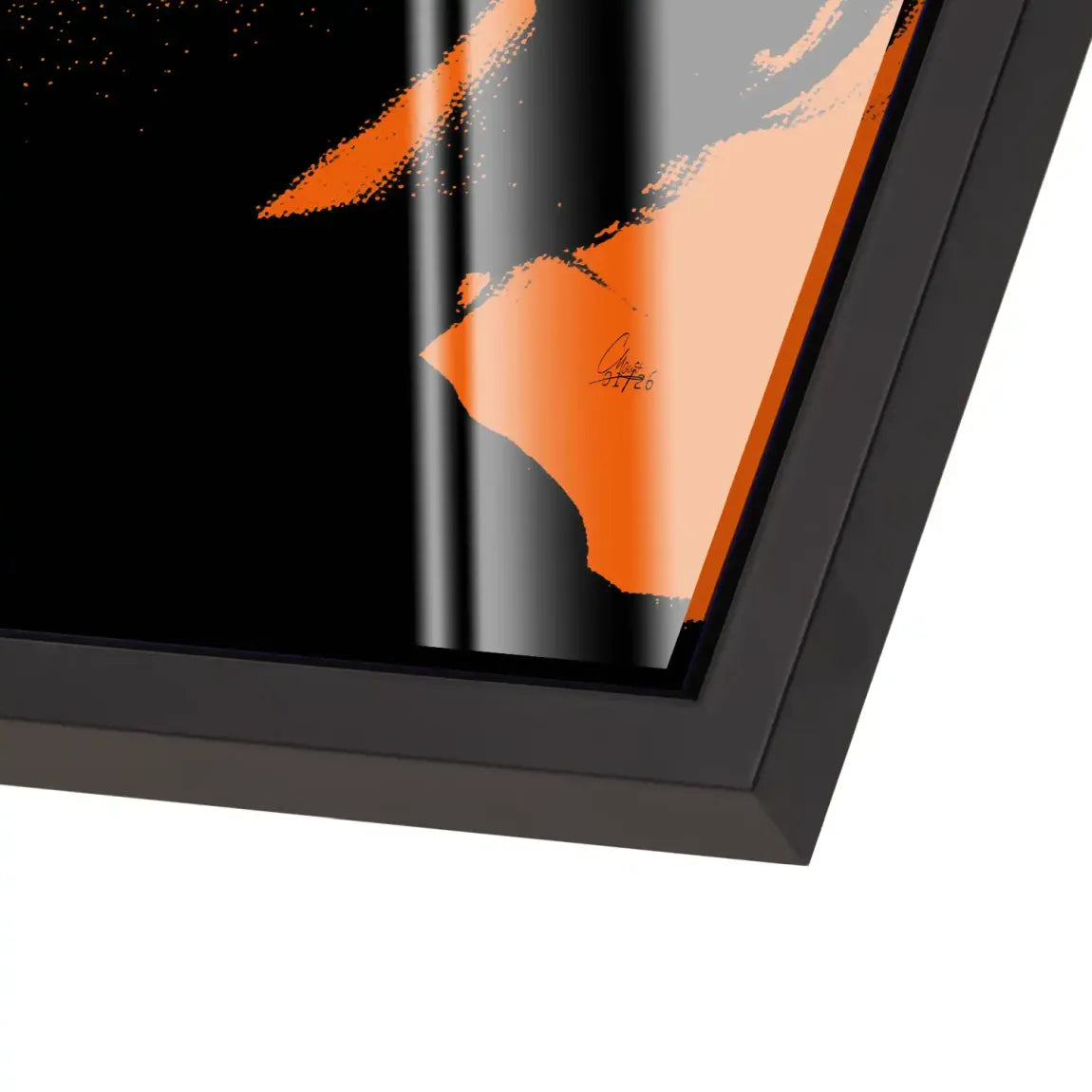 Amber Diva Acrylglas Bild