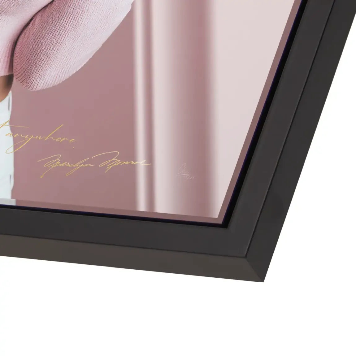 Marilyn Monroe Blush Acrylglasbild