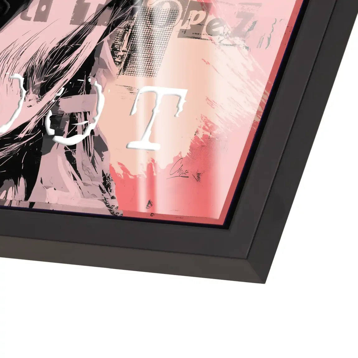 Bardot Chanel Art Acrylglasbild