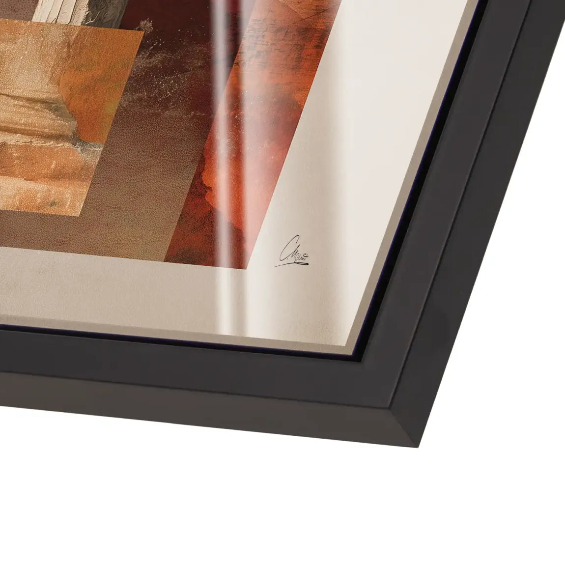 Rom Abstrakt Acrylglas Bild