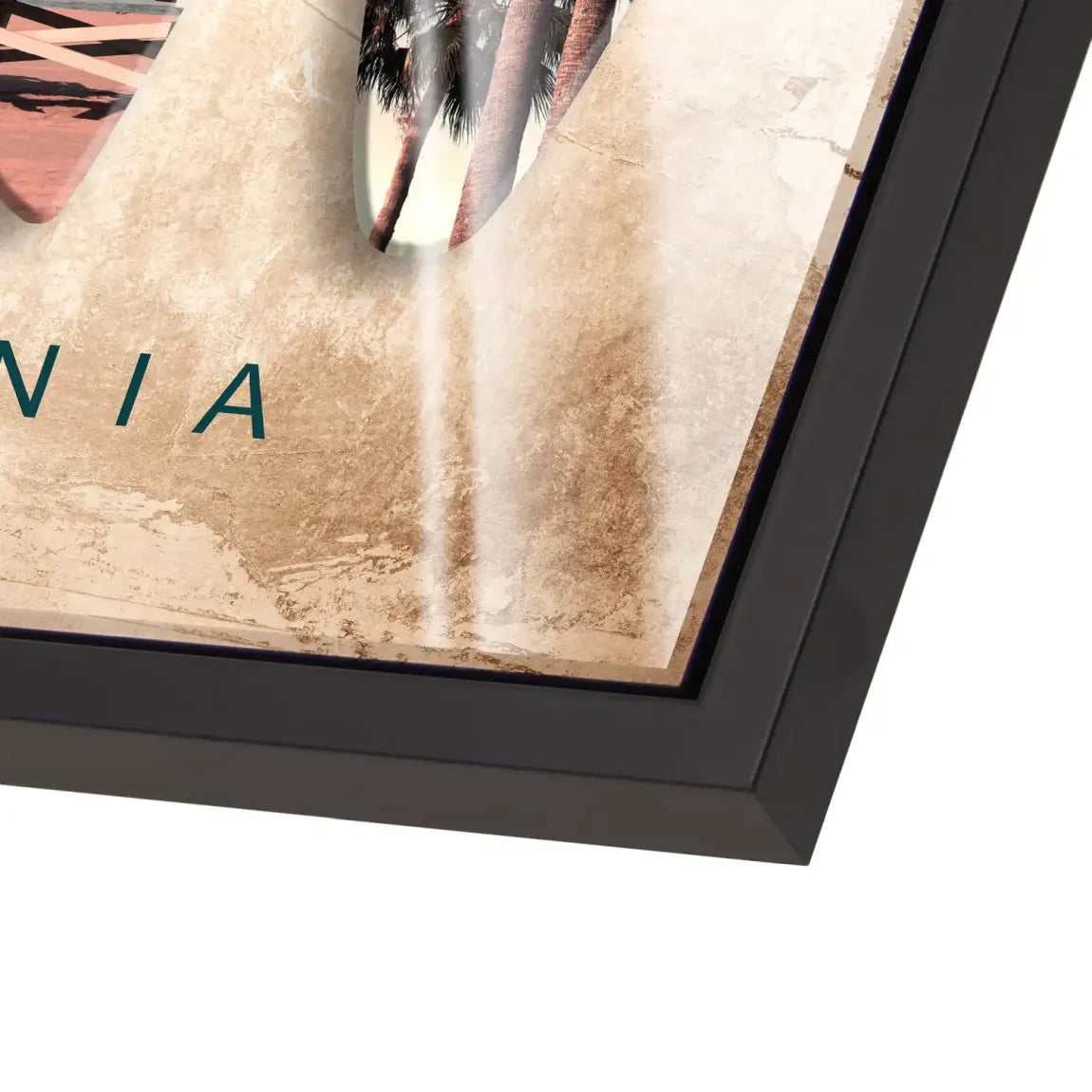 California Coast Art Acrylglas Bild