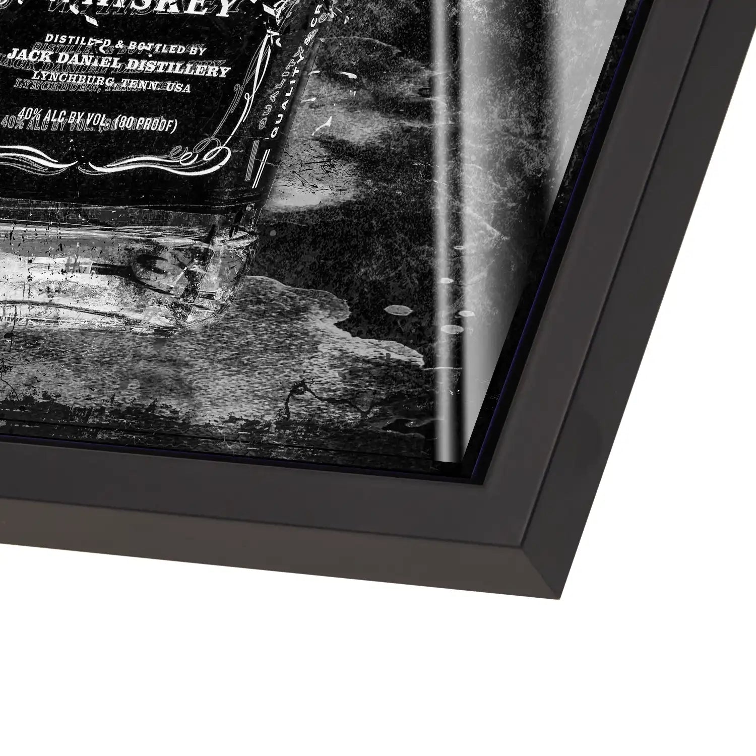 Jack Whisky Black Style Acrylglas Bild INGALERIE