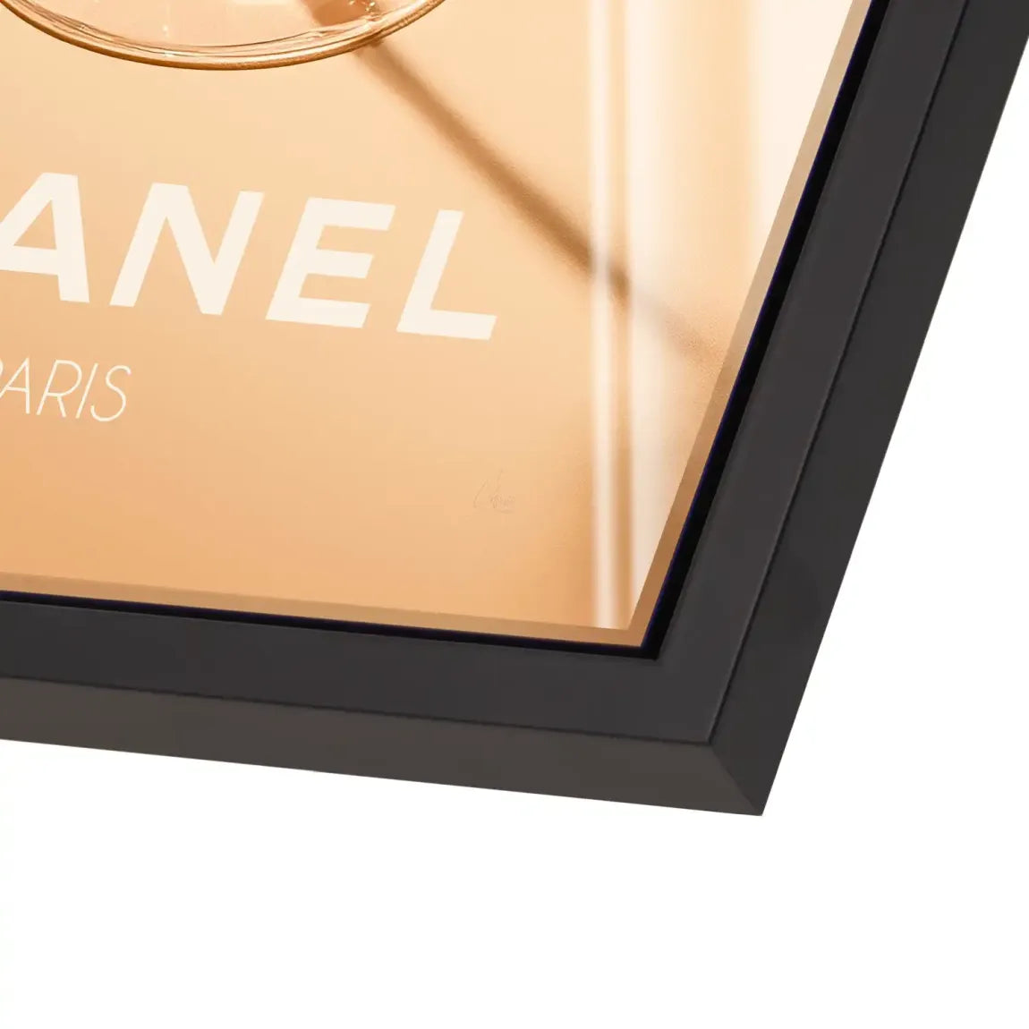 Chanel Glam Cocktail Acrylglas Bild