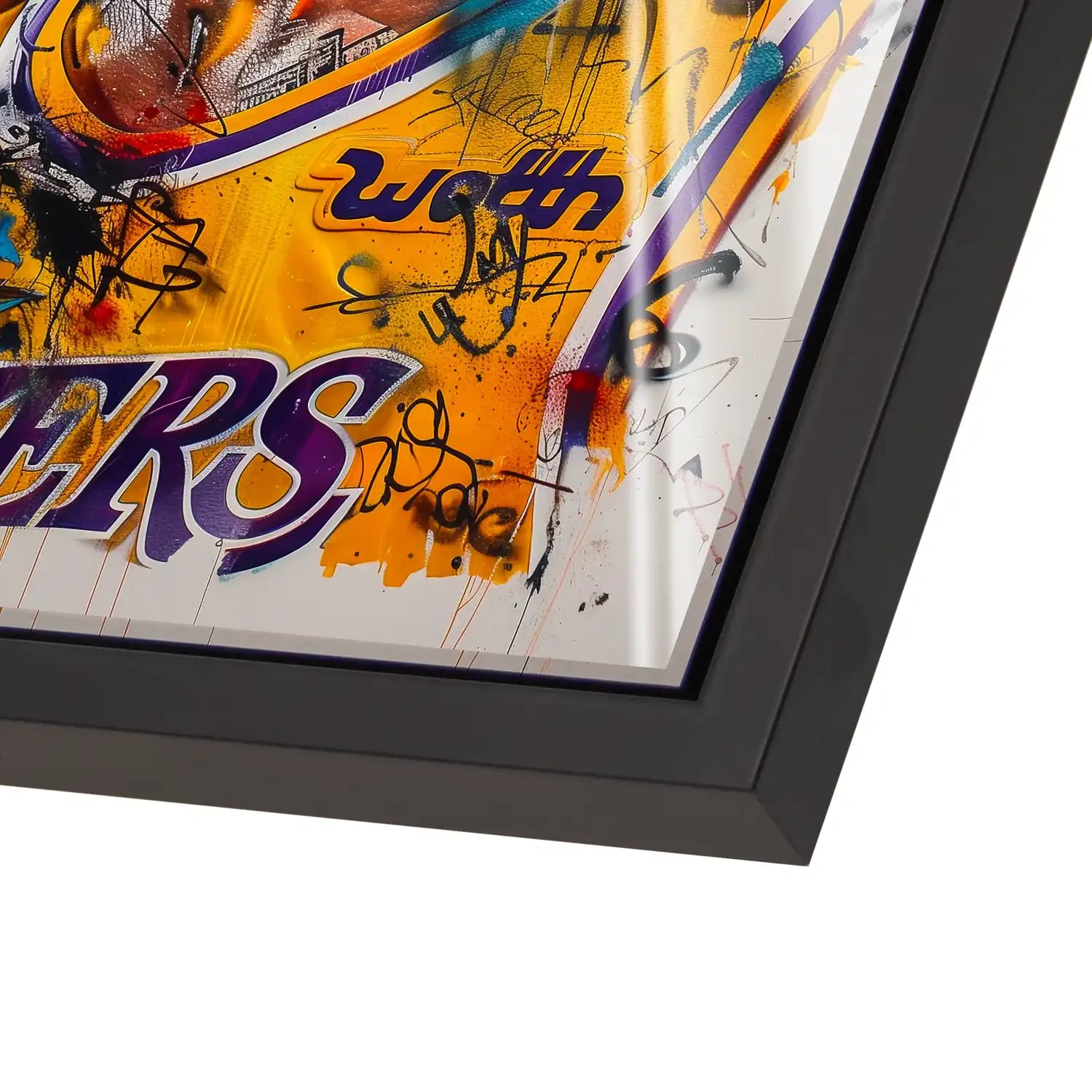 Kobe Basketball Street Art Acrylglas Bild INGALERIE