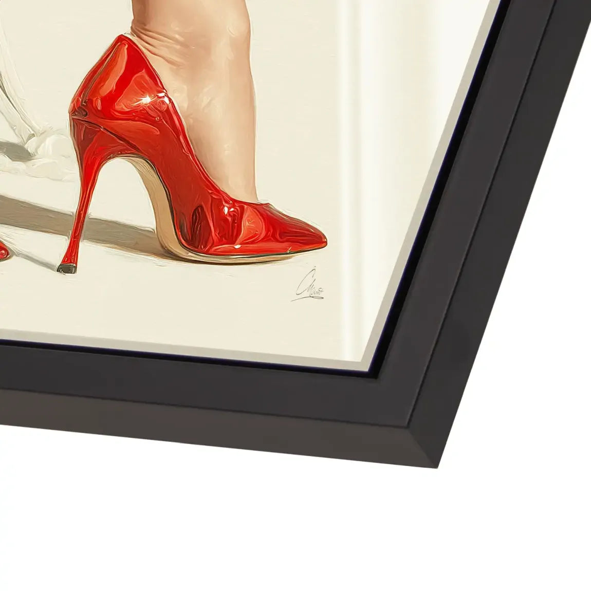 Red Heels Delight Acrylglas Bild
