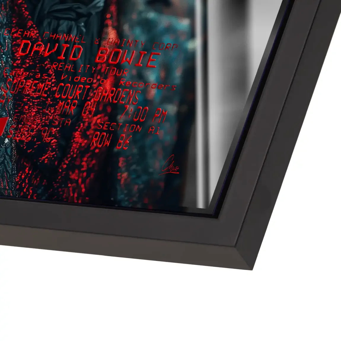 Bowie Starman Acrylglas Bild