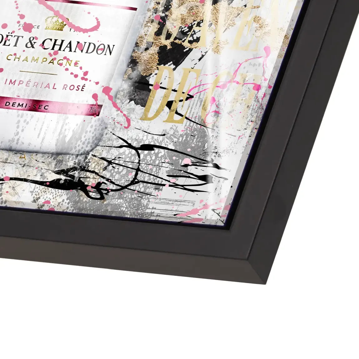 Champagner Rosé Acrylglasbild