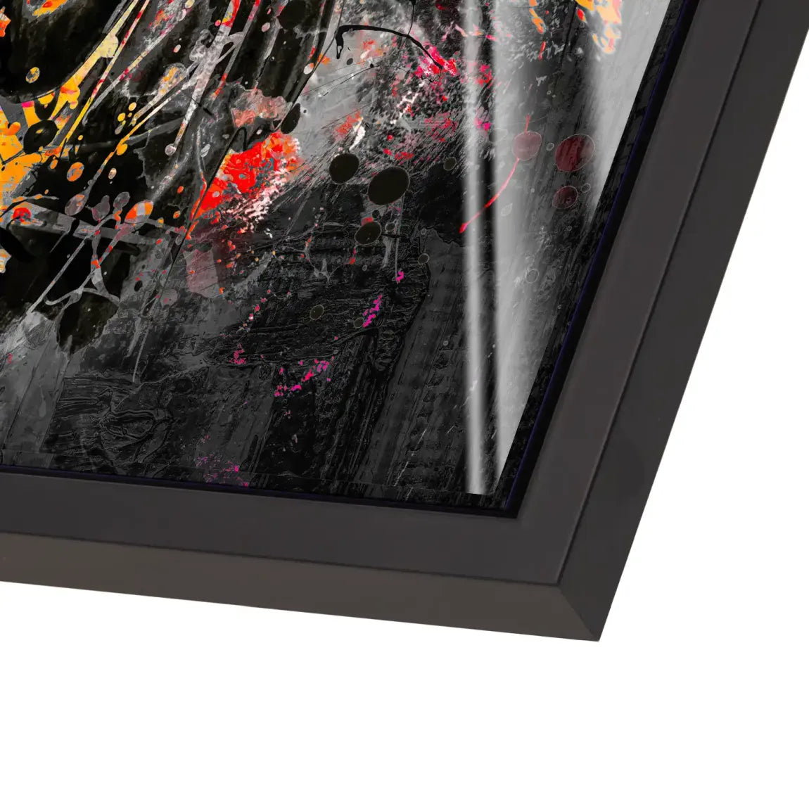 Color Jazz Trompete Acrylglas Bild