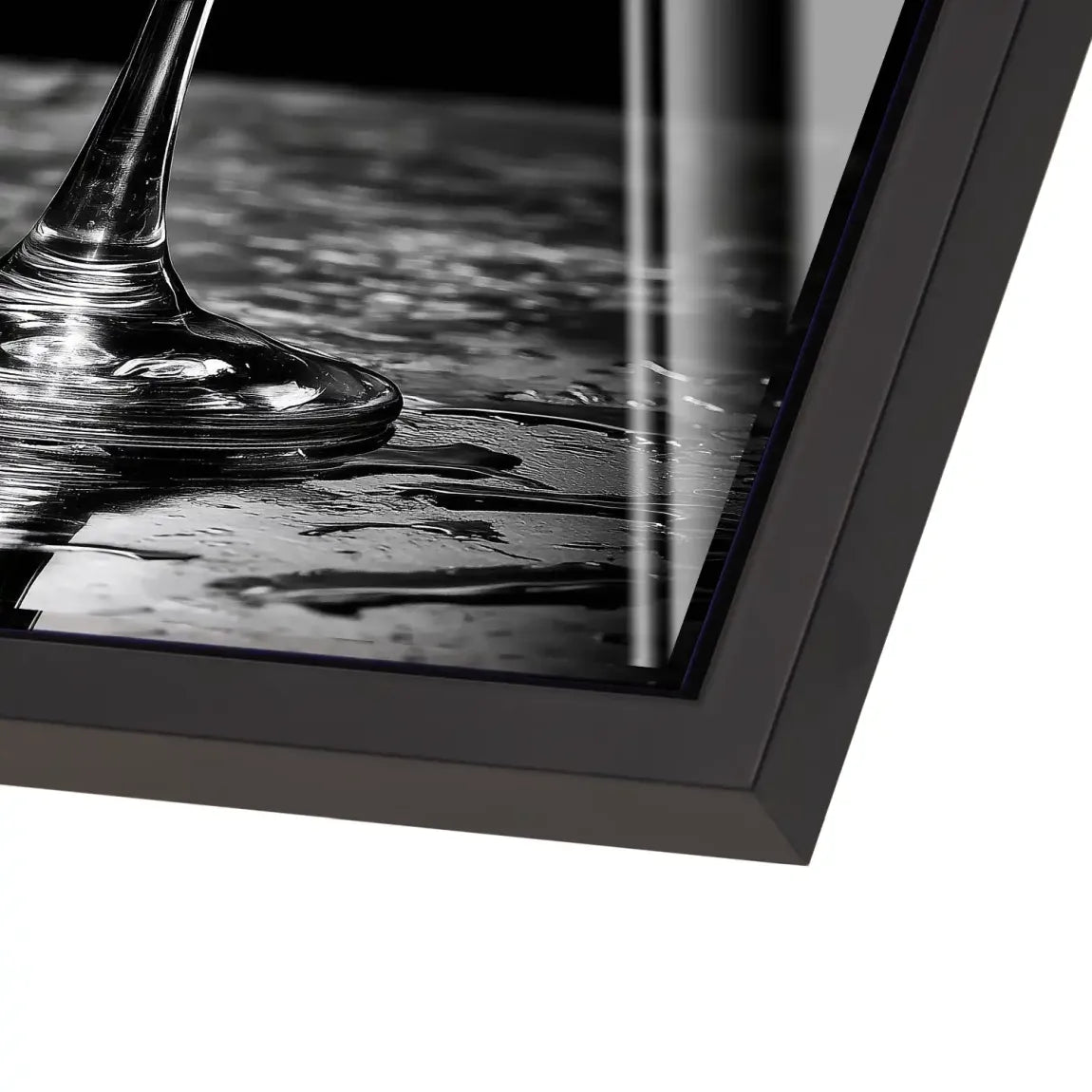 Martini Glas Noir Acrylglas Bild