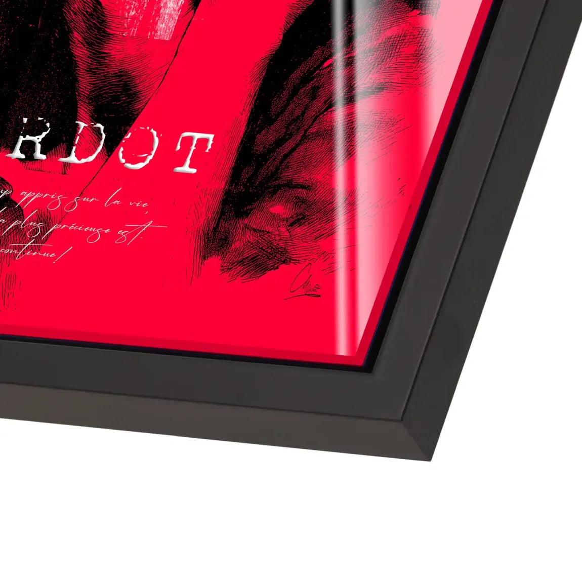 Bardot St Tropez Acrylglas Bild