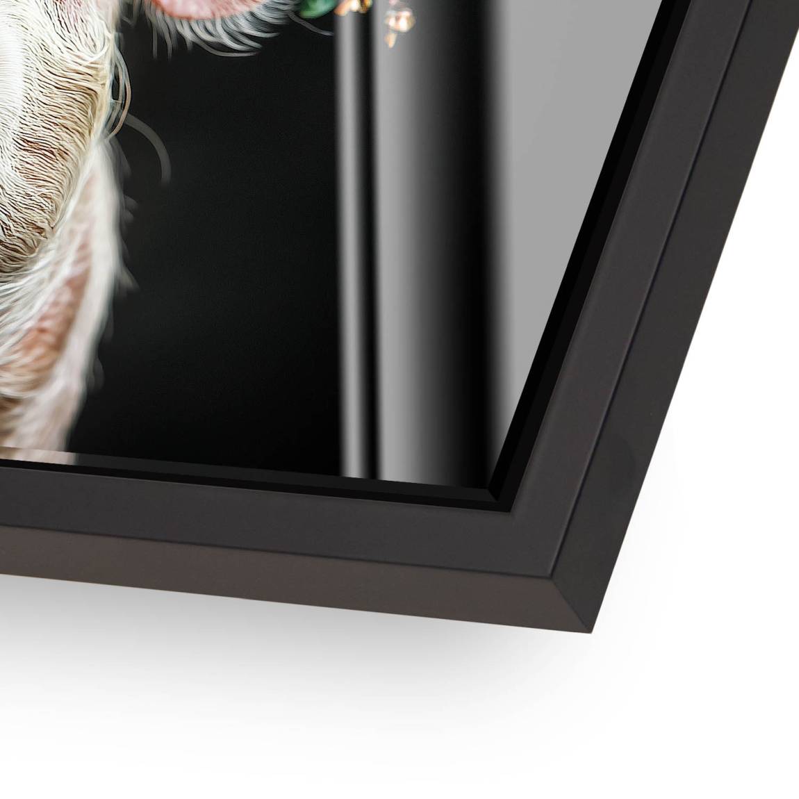 Blüten Schwein Acrylglas Bild