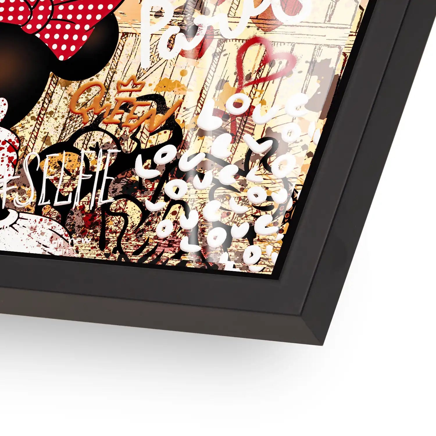 Micky & Minnie Love Retro Acrylglas Bild INGALERIE