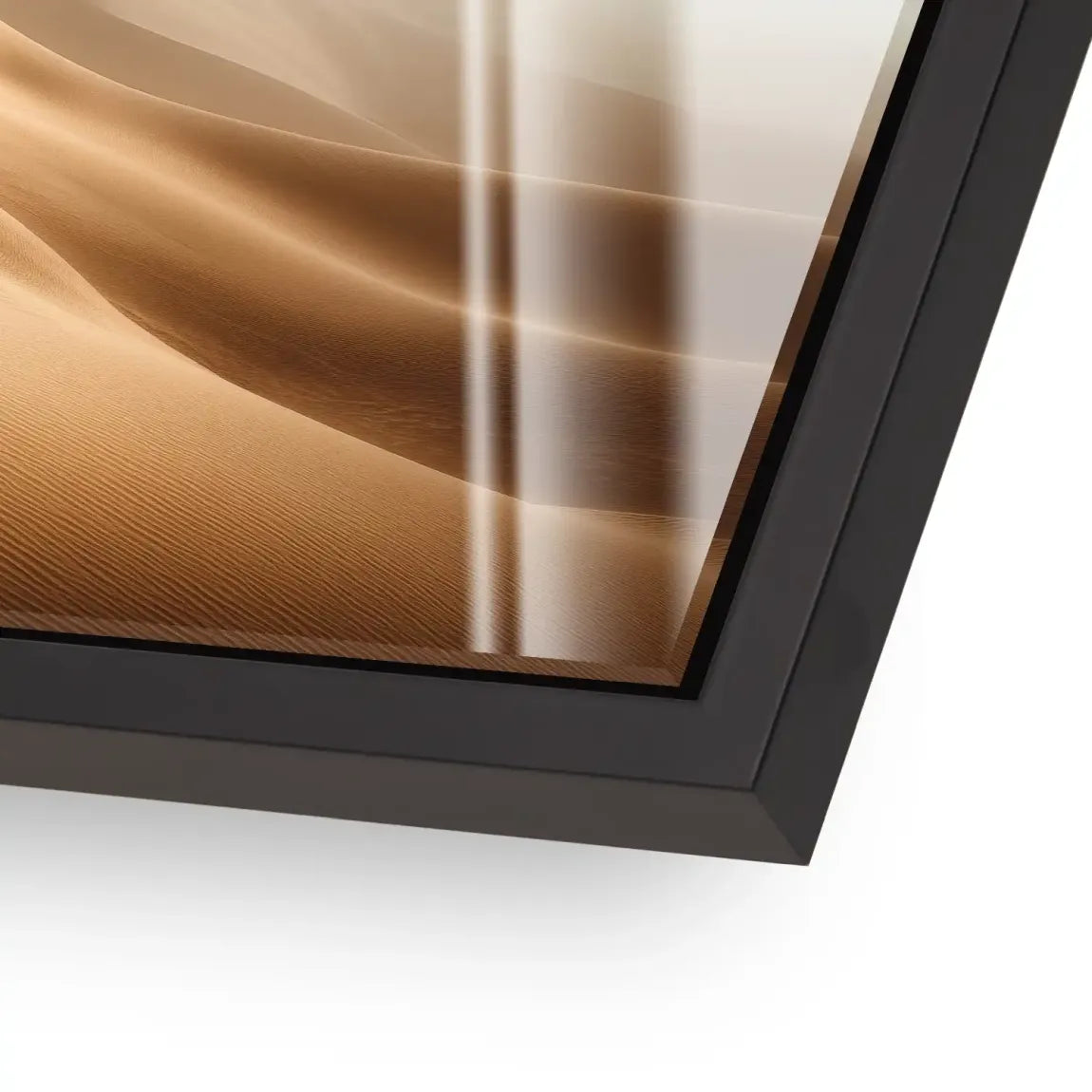 Wüstennebel Acrylglas Bild