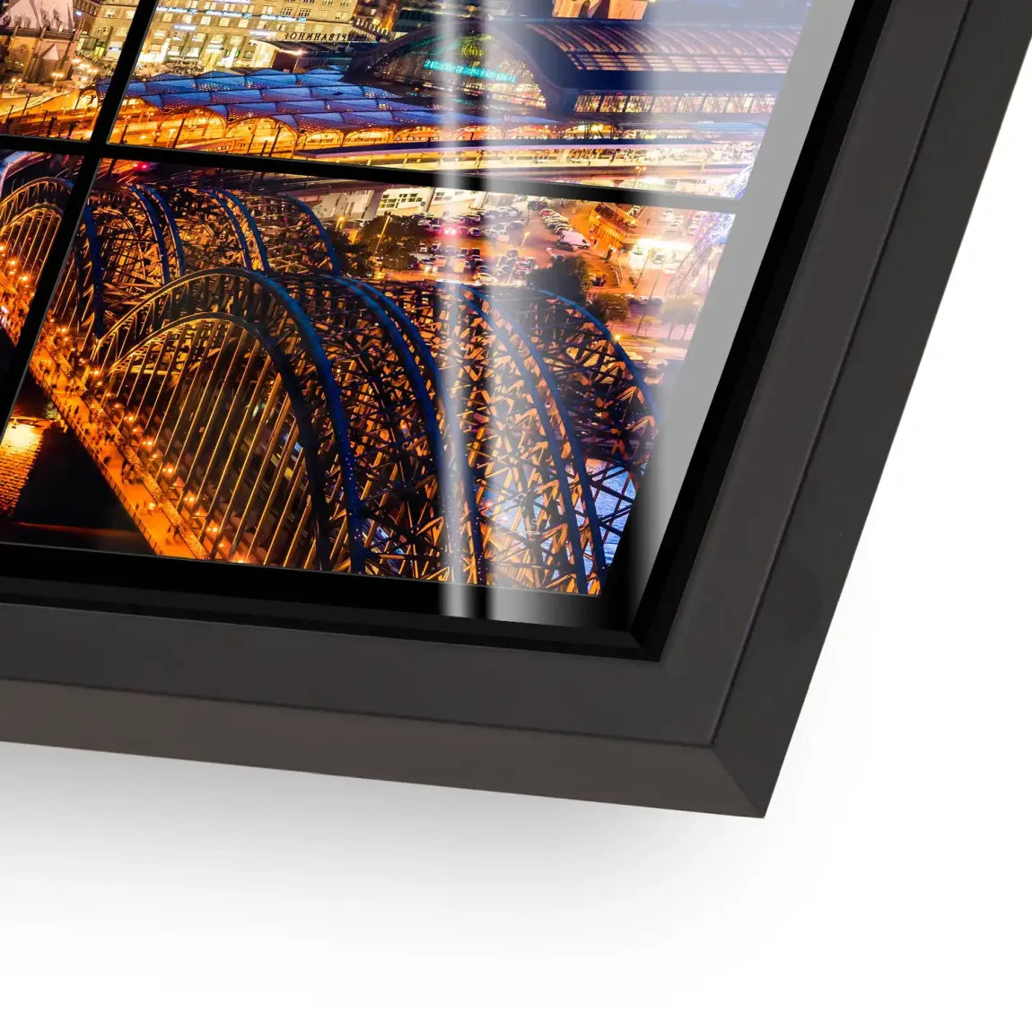 Köln Skyline View Acrylglas Bild