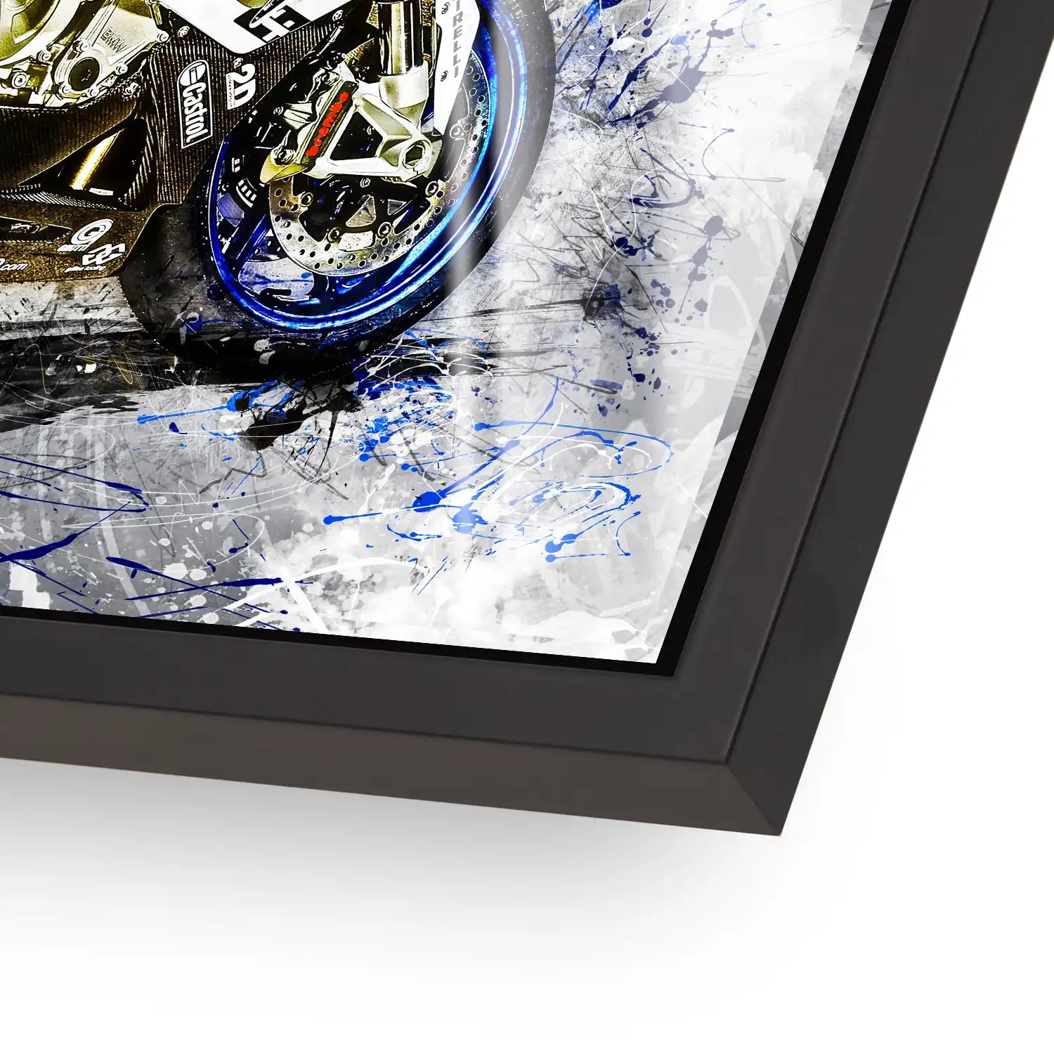 BMW HP4 Abstrakt Acrylglas Bild INGALERIE