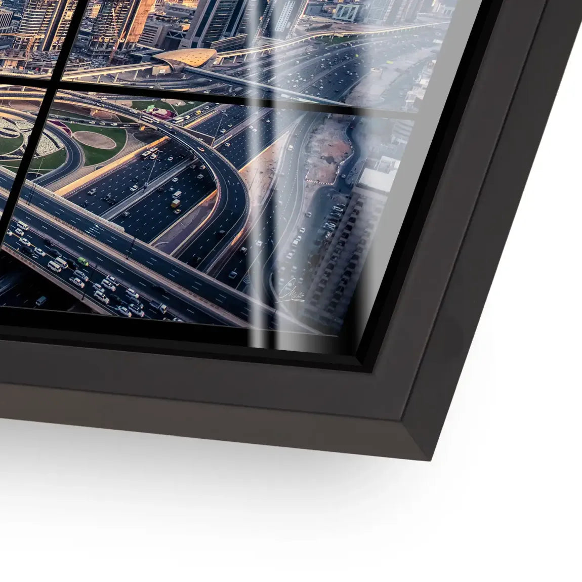 Skyline Dreams Dubai Acrylglas Bild