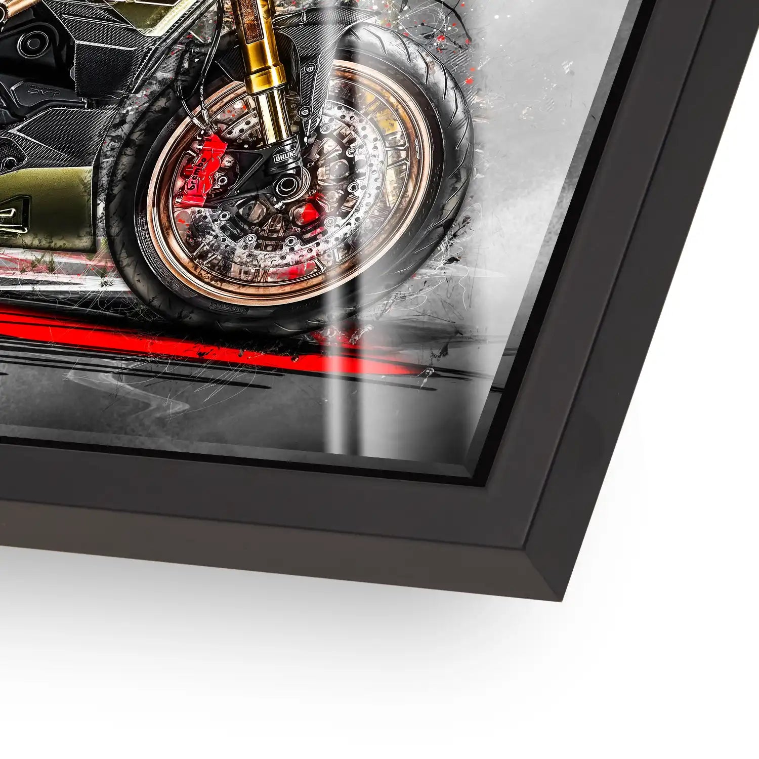 Ducati Diavel Lambo Acrylglas Bild INGALERIE