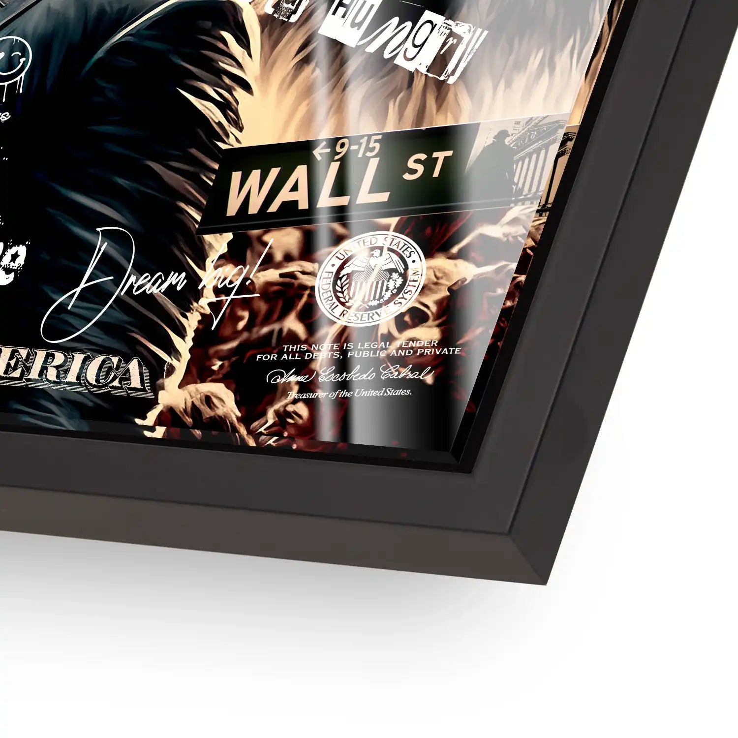 Wolf of Wallstreet Acrylglas Bild INGALERIE