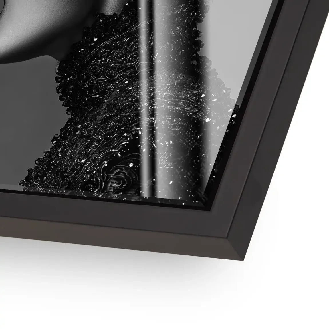 Wild Leopard Connection Acrylglas Bild