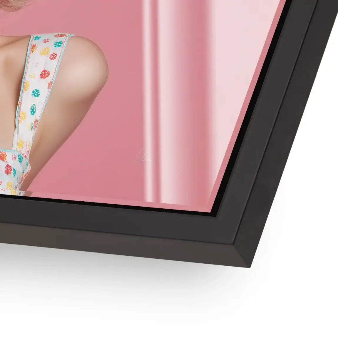 Marilyn Monroe Pink Bubble Acrylglas Bild