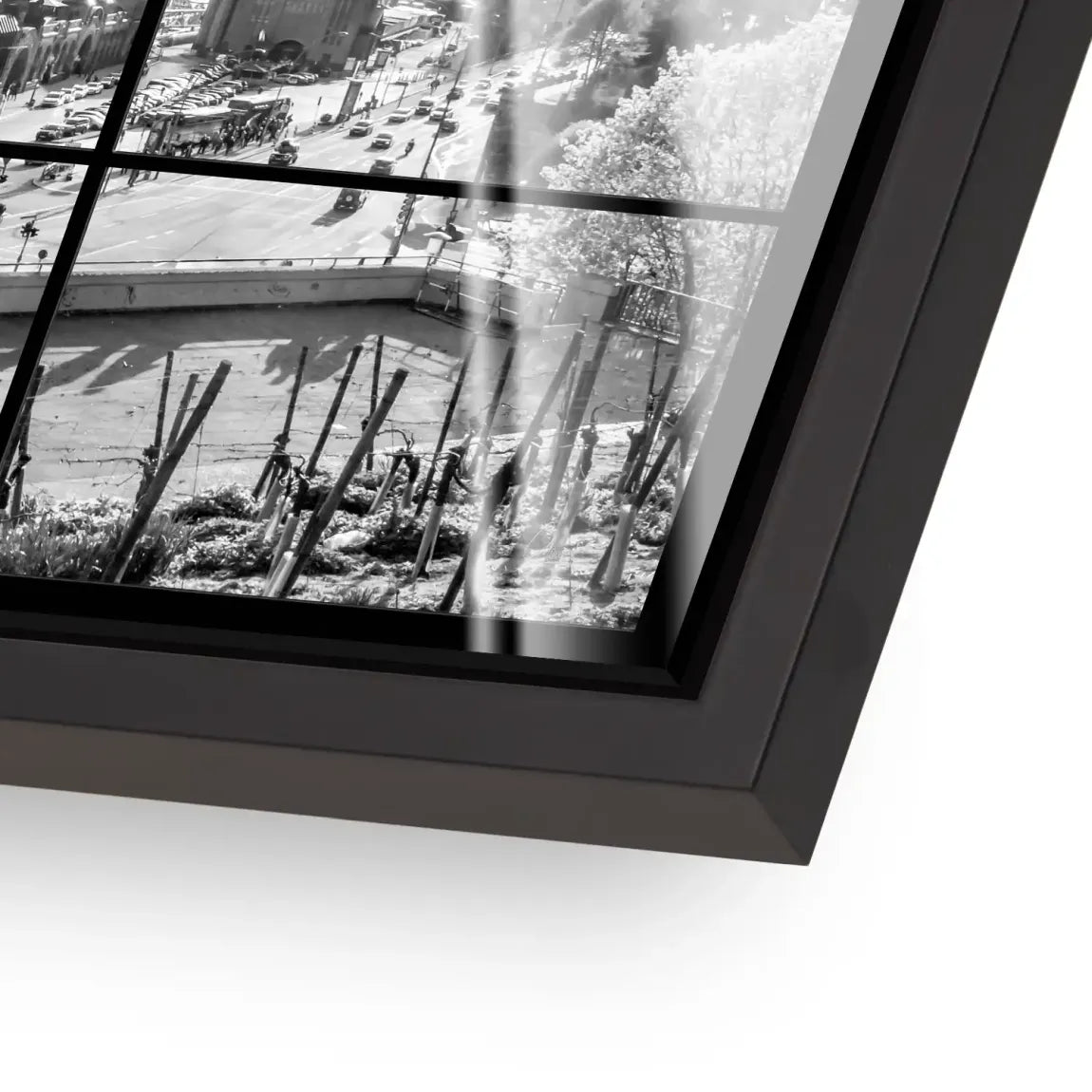 Hamburg Skyline Classic Acrylglas Bild