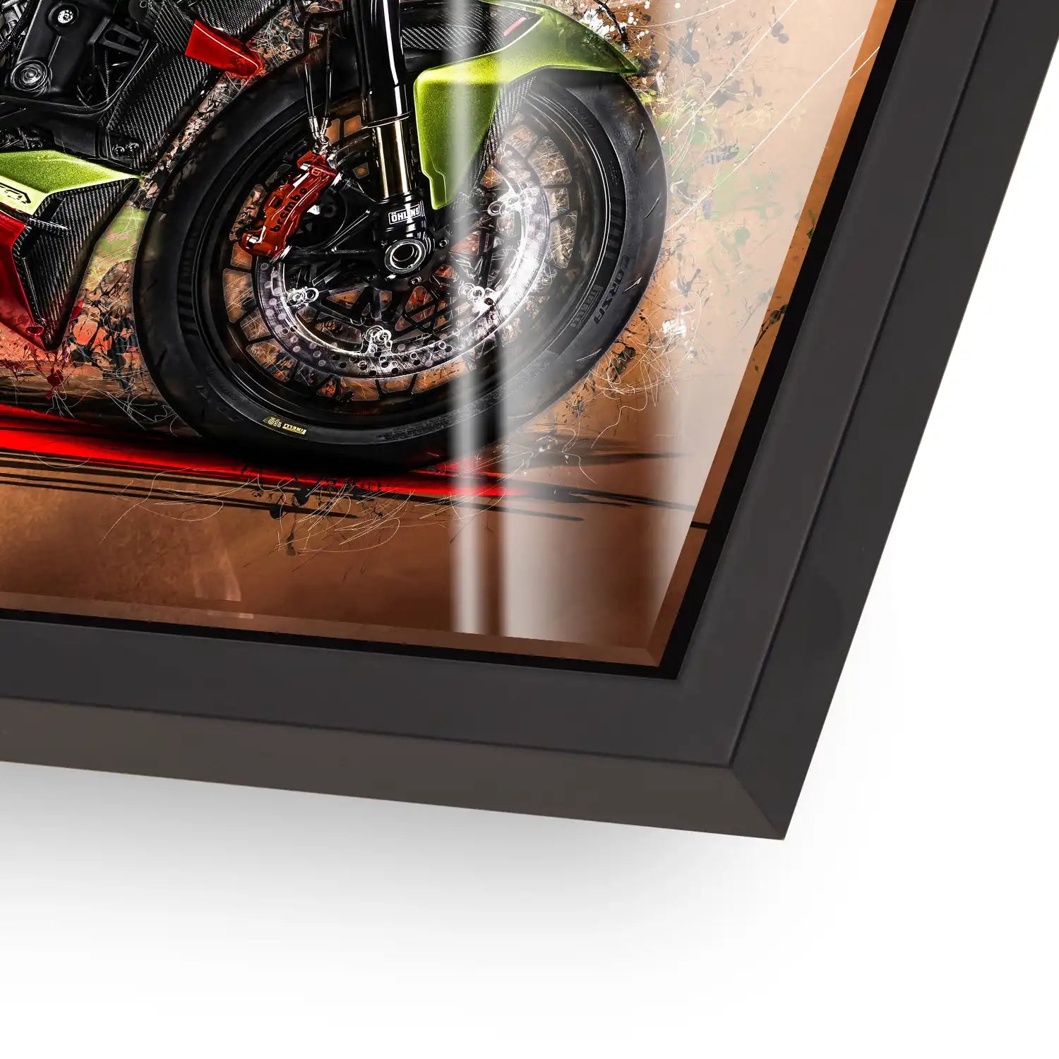 Ducati Streetfighter Lambo Acrylglas Bild INGALERIE