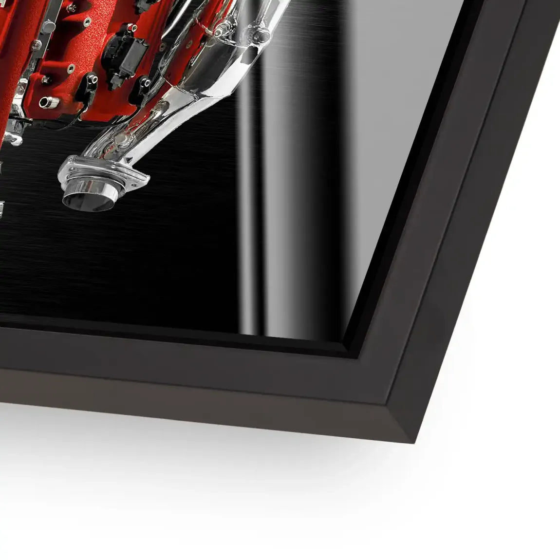 Corvette C8 Motor Acrylglas Bild