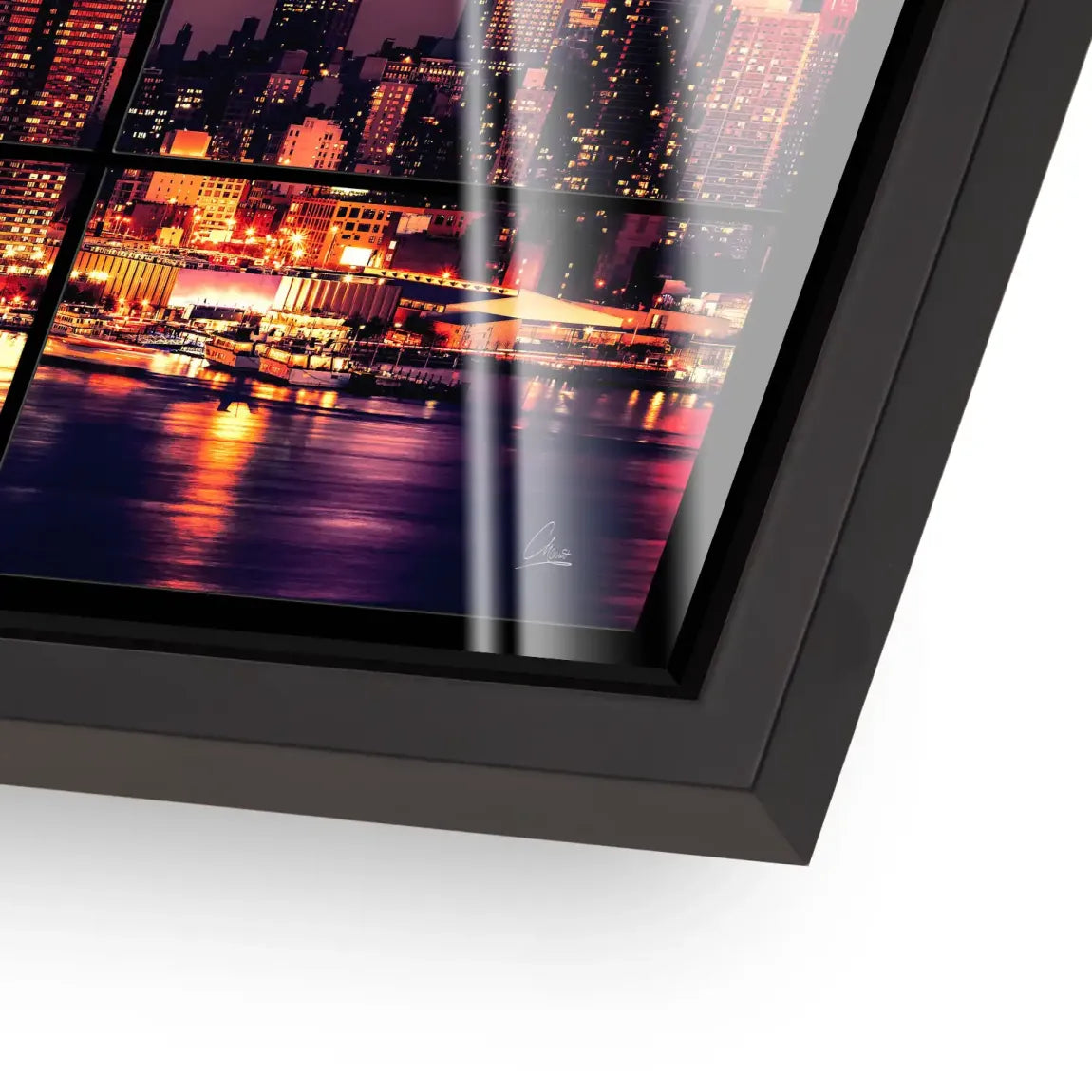 New York Skyline View Acrylglas Bild