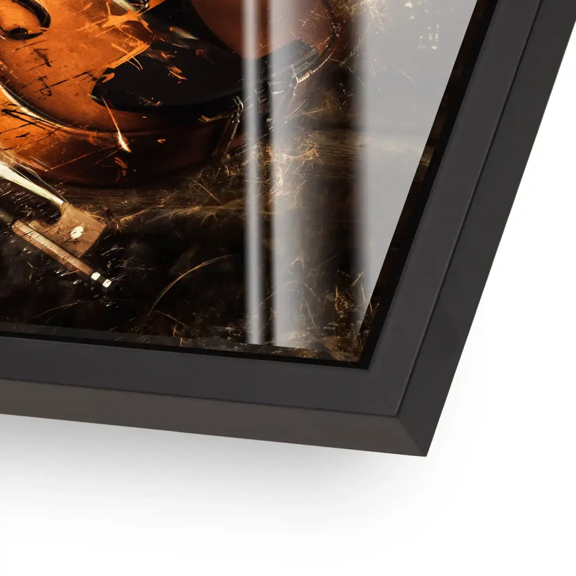 Silent Strings Violine Acrylglas Bild