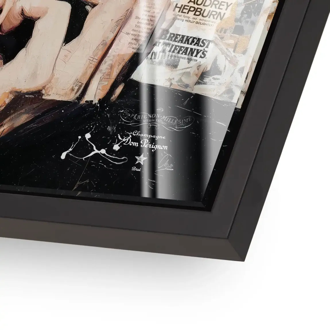 Audrey Pop Art Acrylglas Bild