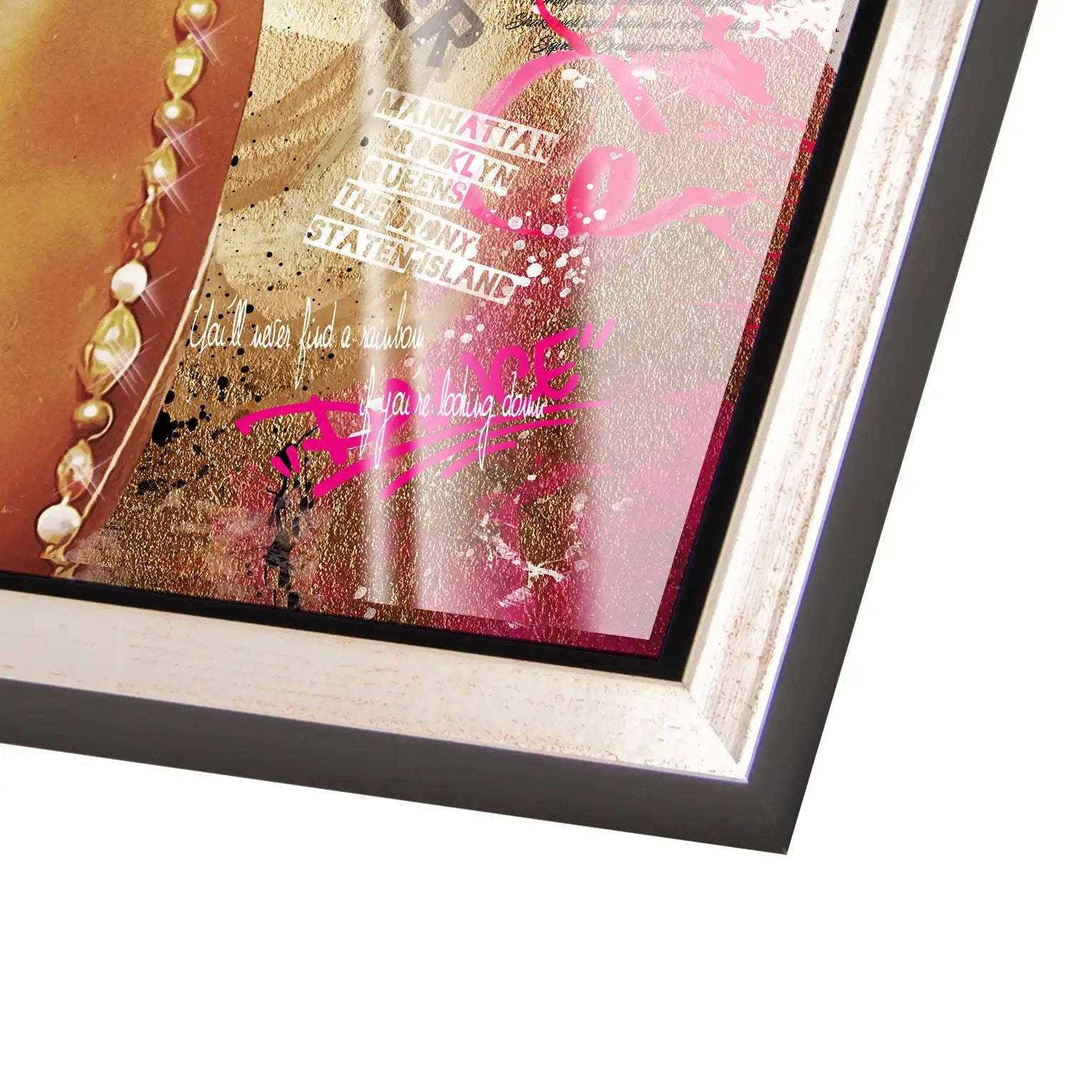Marilyn Monroe Graffiti Style Acrylglas Bild INGALERIE