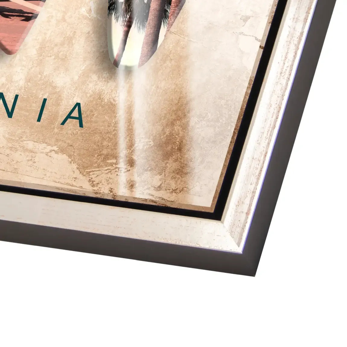 California Coast Art Acrylglas Bild