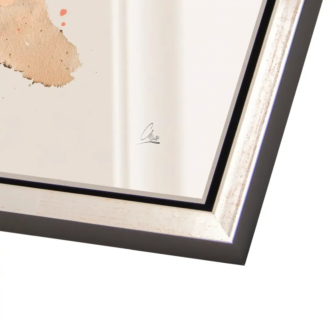 Amber Flow Acrylglas Bild