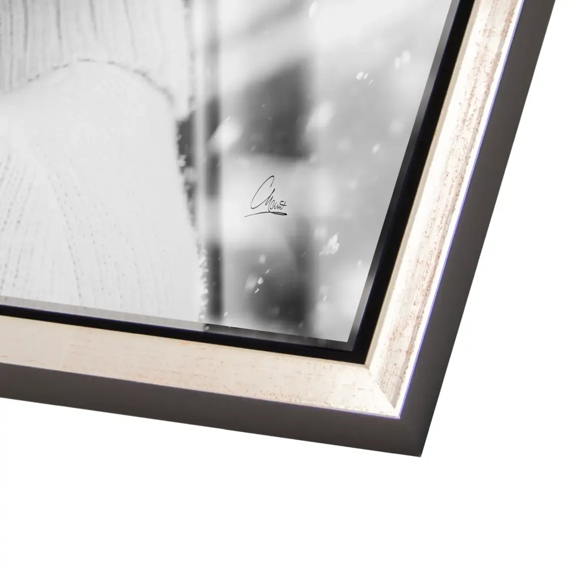 Audrey Hepburn Winter Portrait Acrylglas Bild